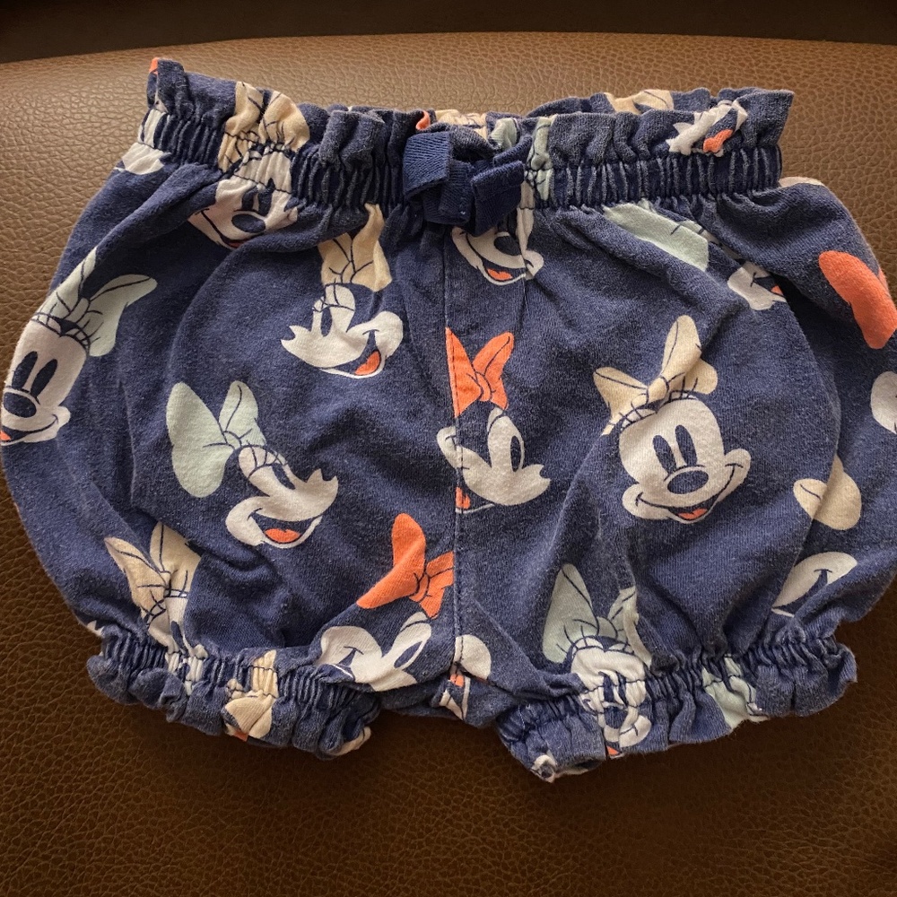 Disney Baby Minnie Mouse Shorts – Baby Gap | 3–6 Months 💕